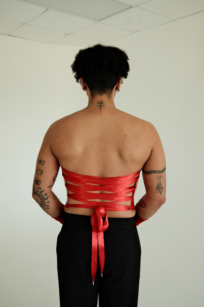 The Crimson Vanguard Corset