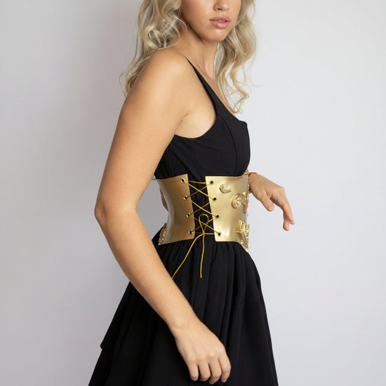 Golden Baroque Corset Belt
