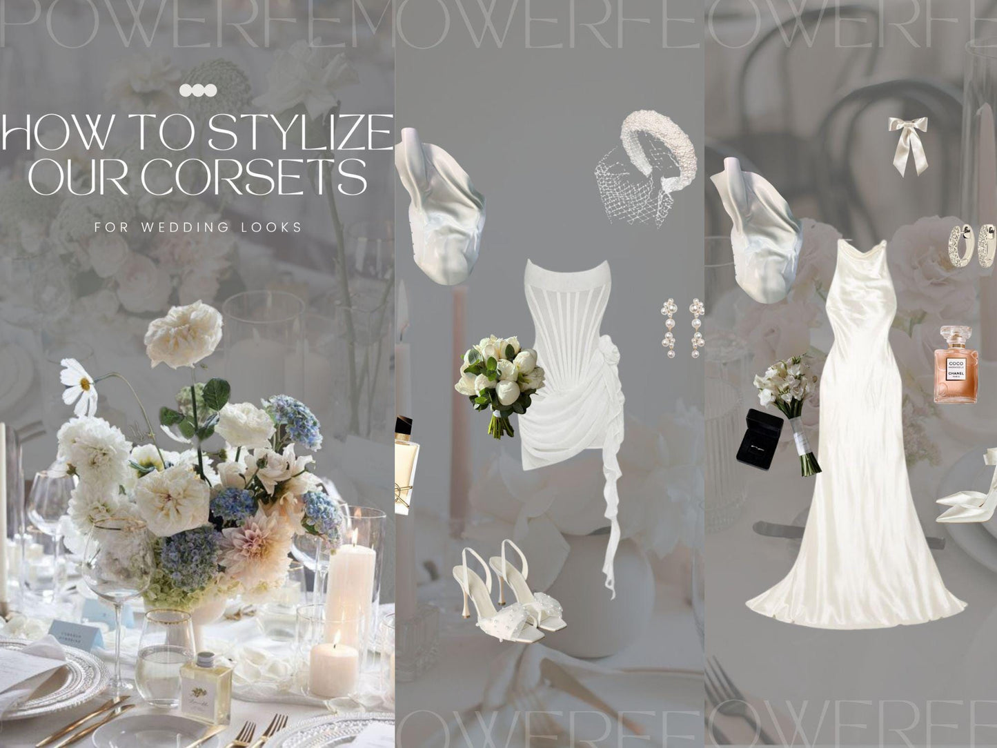 Sculptural Bridal Corset Top: Modern White Bustier Statement Piece