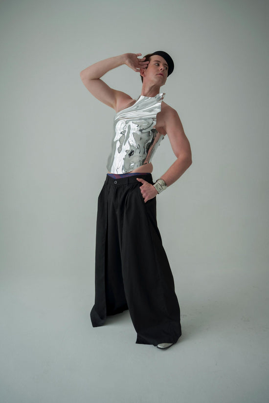 Silver Regal Armor Corset