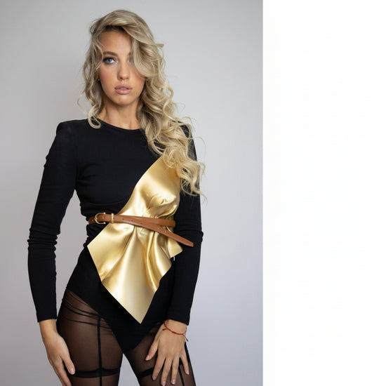 Molded Gold Corset