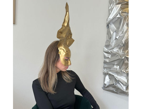 Metallic Gold Masquerade Mask