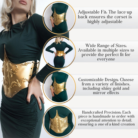 Gold Baroque Corset Belt
