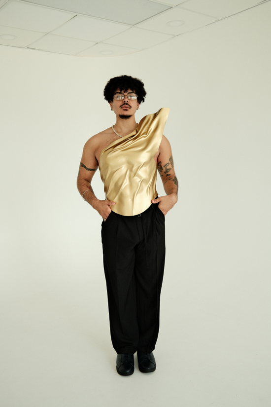 Sculptural Warrior Armor Corset