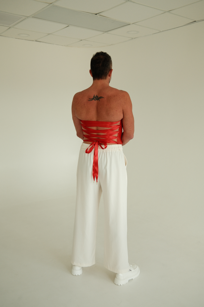 The Crimson Vanguard Corset