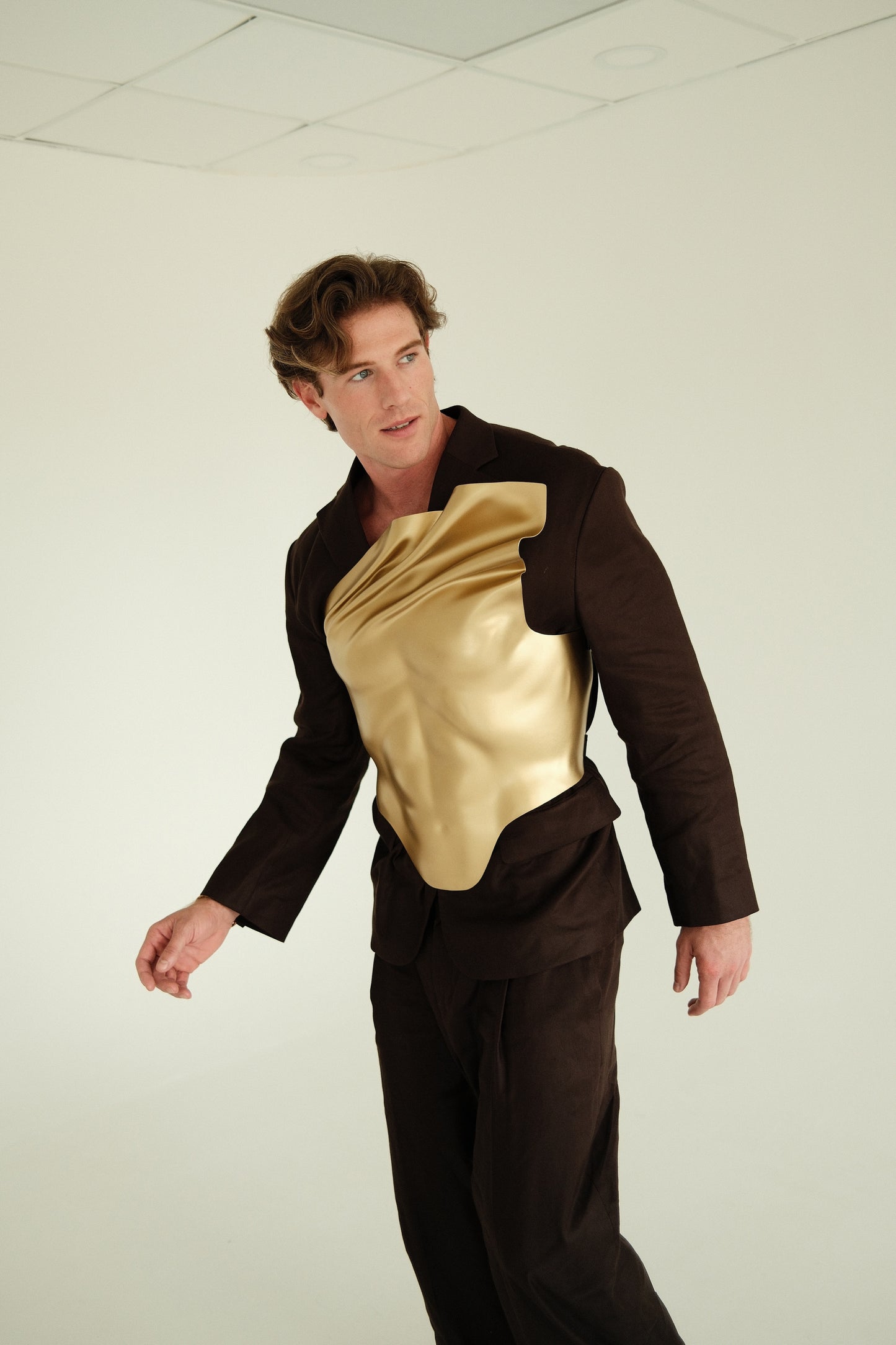 Custom Gold Warrior Corset