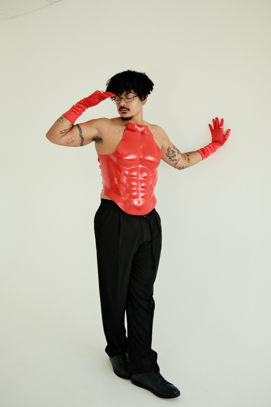 The Crimson Vanguard Corset