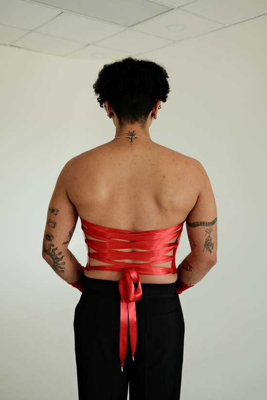 The Crimson Vanguard Corset