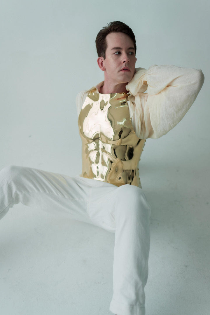 Men’s Metallic Fashion Armor