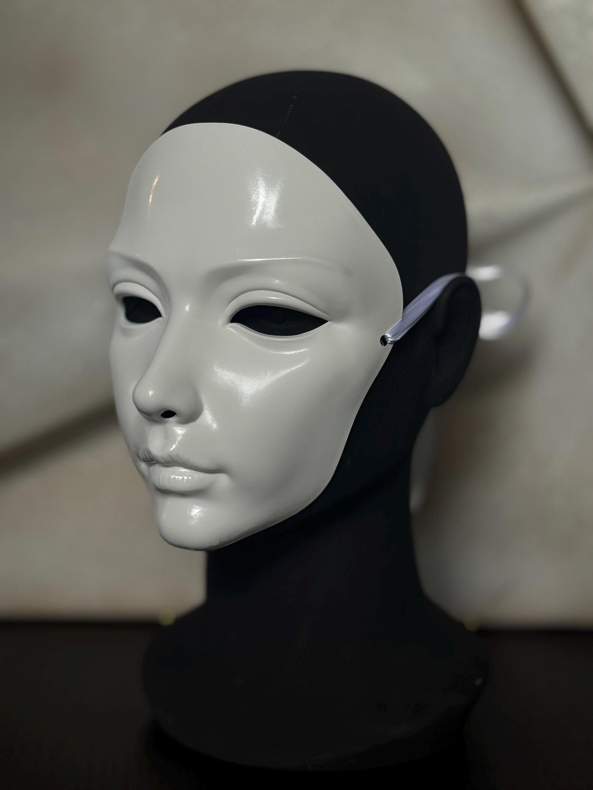 Adjustable Handcrafted Gold Mask