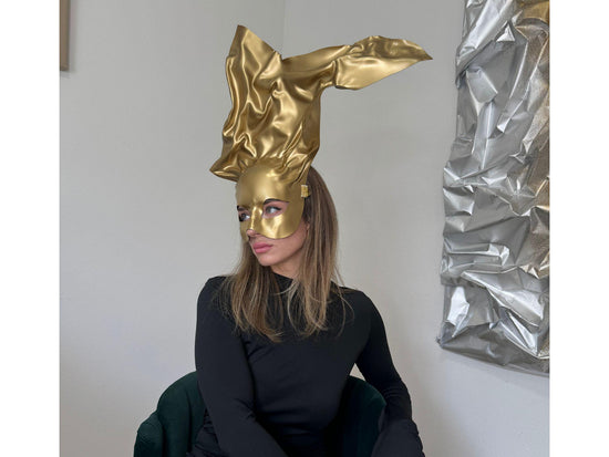 Metallic Gold Masquerade Mask