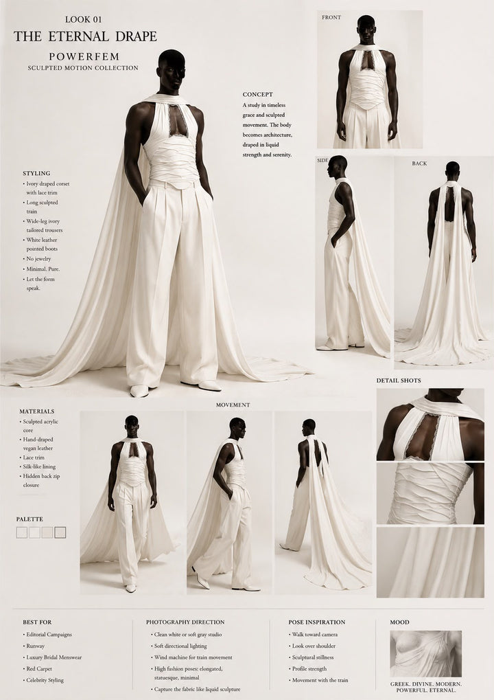 The Sovereign Eternal Bridal Drape