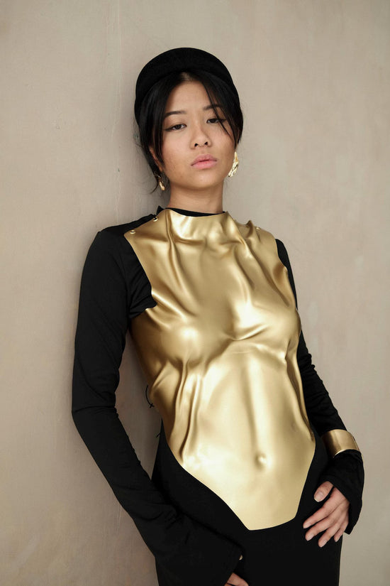 Women’s Avant-Garde Metallic Corset