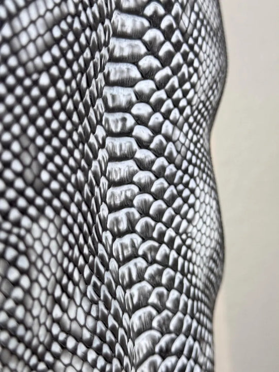 Men’s Silver Serpent Armor Corset
