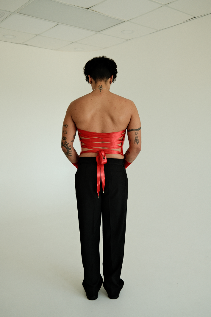 The Crimson Vanguard Corset