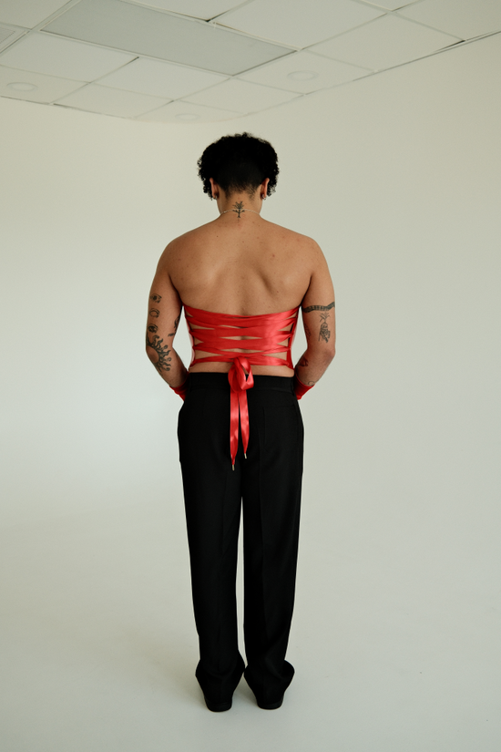 The Crimson Vanguard Corset
