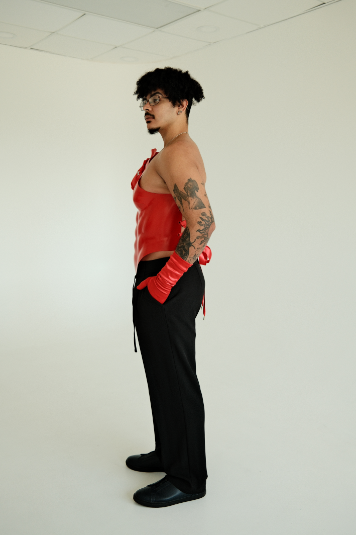 The Crimson Vanguard Corset